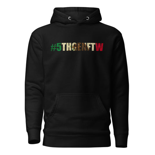 Unisex Hoodie #5thgenftw Mexico flag