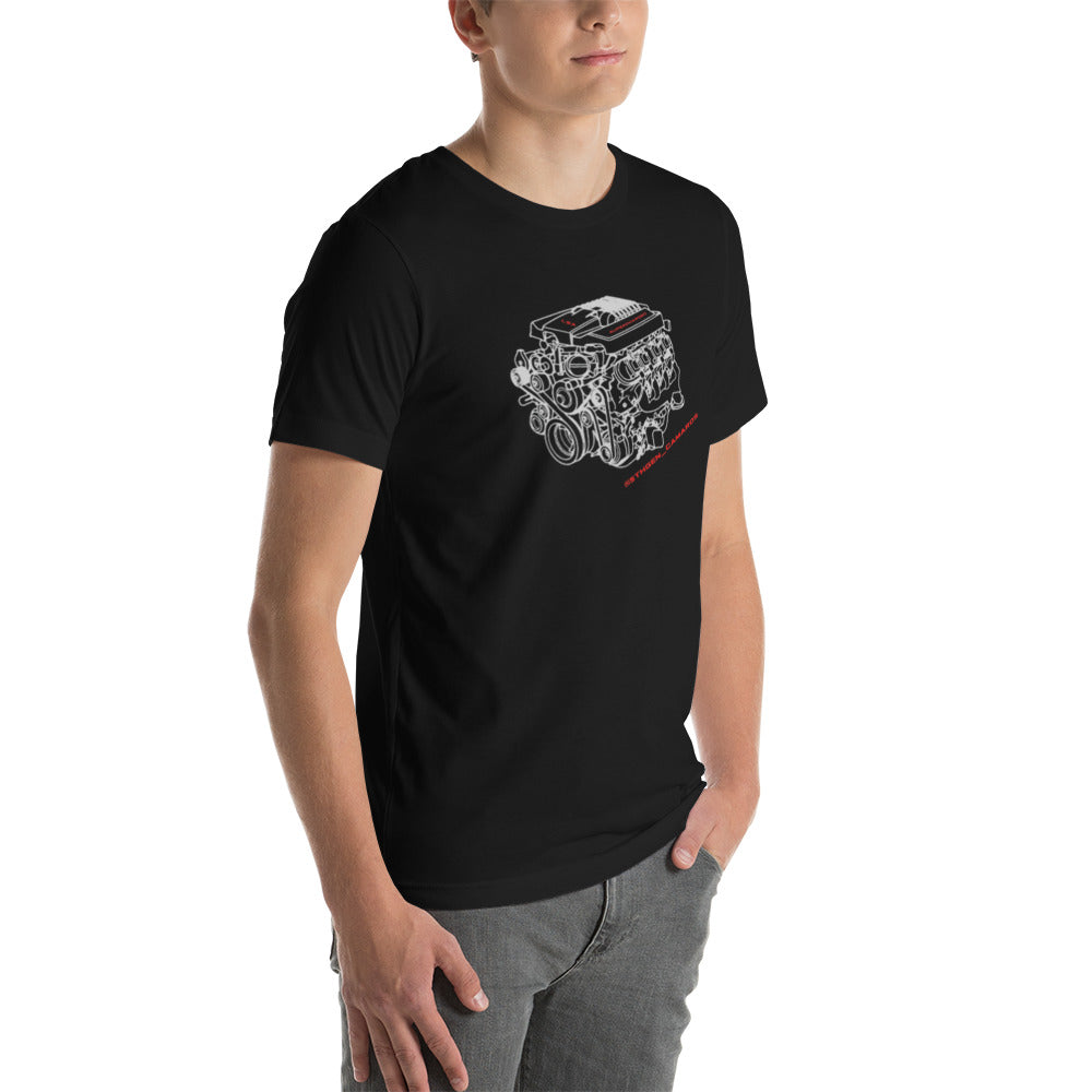 Unisex t-shirt LSA Engine Outline